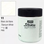 Pébéo Studio Acrylics 11 Titanium White 500 ml – Hledejceny.cz