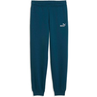 Puma ESSENTIALS 2 COLOR NO. 1 LOGO SWEATPANTS FL B Modrá Bílá – Zboží Mobilmania