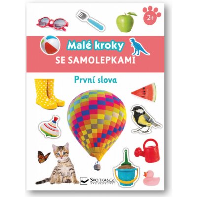 První slova Malé kroky se samolepkami - 2+ – Zboží Mobilmania