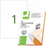 Q-CONNECT etikety univerzální 210x297mm, A4, 100 archů – Hledejceny.cz