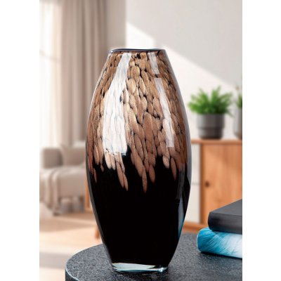Gilde Skleněná váza Lemark, 34 cm – Hledejceny.cz