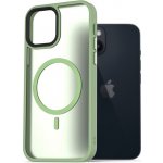 Pouzdro AlzaGuard Matte Case Compatible with MagSafe iPhone 14 Pro zelené – Zboží Živě