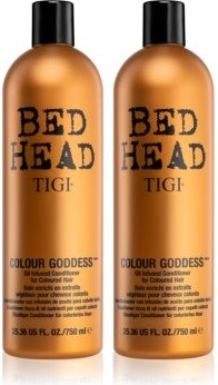 Tigi Bed Head šampon pro barvené vlasy 750 ml + kondicionér pro barvené vlasy 750 ml dárková sada