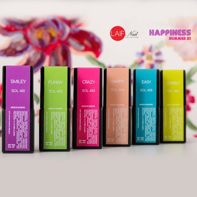 Laif Sada UV/LED Gel lak “Happiness” 6*10 ml – Zboží Mobilmania