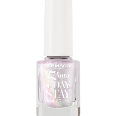 Dermacol Lak na nehty 5 Days stay Aura 67 Cream pearl – Hledejceny.cz