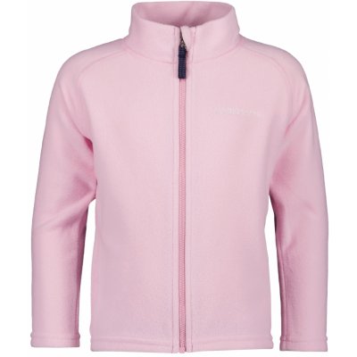 Didriksons Monte Fullzip Dětská fleecová mikina Pink – Zboží Dáma