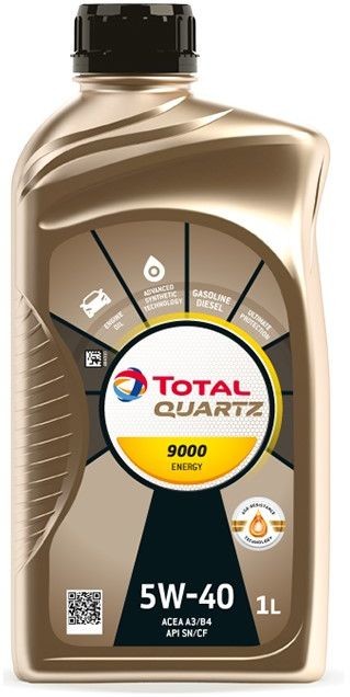 Total Quartz 9000 Energy 5W-40 1 l