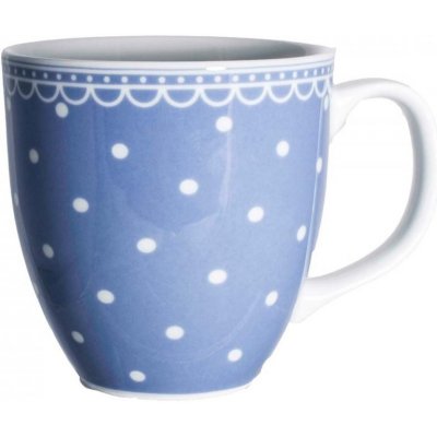 Thun Porcelánový modrý s bílými puntíky 470 ml – Zbozi.Blesk.cz