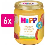 HiPP BIO Jablko, mango a jahody 6 x 160 g – Zboží Dáma