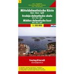 Chorvatsko Dalmácie č.3 mapa Freytag 1:100 000 – Hledejceny.cz