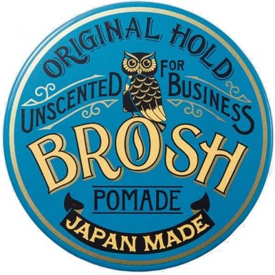 Pomáda na vlasy bez parfemace BROSH Mini Pomade unscented 40 g – Zboží Mobilmania