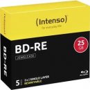 Intenso BD-RE 25GB 2x, jewel, 5ks (5201215)