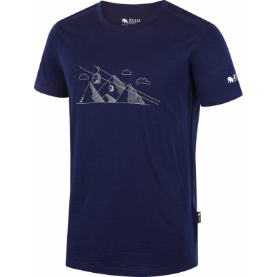 Zulu merino 160 Short Cabelway Comfy modrá – Zboží Dáma Zulu merino 160 Short Cabelway Comfy modrá – Zboží Dáma