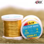 Hends Products Hends Měděný drátek COLOUR WIRE 0,09mm Zlatý – Hledejceny.cz