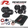 Zesilovač pro autorádio Renegade REN1100S + RX6.2C a RX693