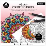 Omalovánky Studio Light 20,3x20,3 cm 20 l. Mandaly – Zboží Mobilmania