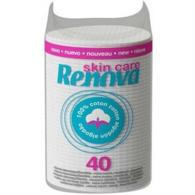 Renova odličovací tampony Skin Care Maxi 40 ks – Zboží Dáma