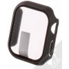 Obal a kryt k chytrým hodinkám 1Mcz Watch Cover Glass ochranný kryt s tvrzeným sklem pro Apple Watch 7/8/9 41mm 38331