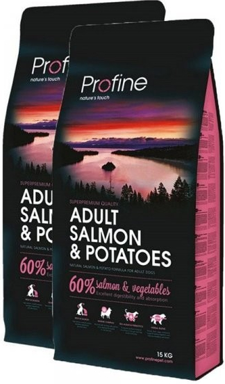 Profine Adult Salmon & Potato 2 x 15 kg