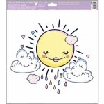 Přerov Dekorace okenní folie 33x33,5 cm, sluníčka / 6880 245327 – Hledejceny.cz