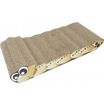 Magic Cat škrabadlo pro kočky housenka kartonové 50 x 22 x 9 cm – Zboží Dáma