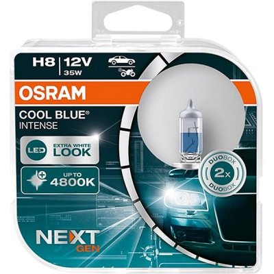 Osram Cool Blue Intense Next Generation H8 PG19-1 12V 35W Duobox 64212CBN-HCB – Zbozi.Blesk.cz