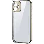 Joyroom New Beauty Series ultratenké s kovovým rámečkem pro iPhone 12 Pro Max zlaté JR-BP744 6941237131775 – Zboží Živě
