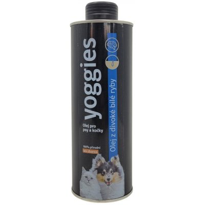 Yoggies olej z divoké bílé ryby pro psy a kočky 250 ml – Zbozi.Blesk.cz