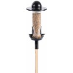 Esschert Design XL Krmítko Stick na tyči 131 cm přírodní černá – Hledejceny.cz