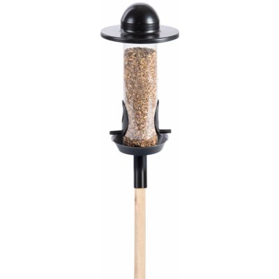 Esschert Design XL Krmítko Stick na tyči 131 cm přírodní černá – Hledejceny.cz