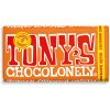 Čokoláda Tony’s Chocolonely – mléčná , karamel a mořská sůl, 180 g