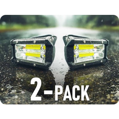 KAMAR LED pracovní světlo 18,5W, 1600lm, 2xCOB, 12/24V, IP67/2-PACK! [LB0123] | Zboží Auto