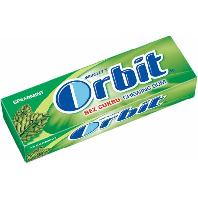 Wrigley's Orbit Spearmint 14 g – Hledejceny.cz