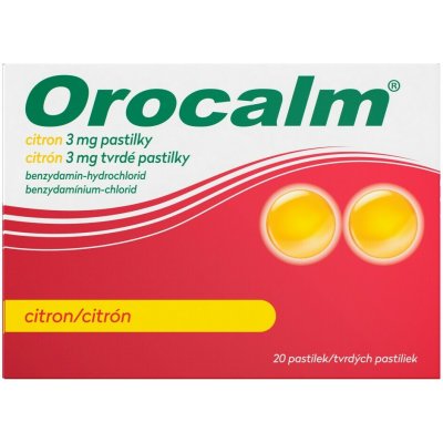 OROCALM CITRON 3MG PAS 20 – Hledejceny.cz