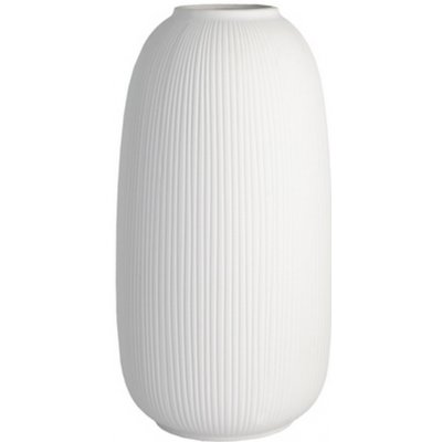 Keramická váza Aby Stripes White Tall 35 cm Storefactory Scandinavia – Hledejceny.cz