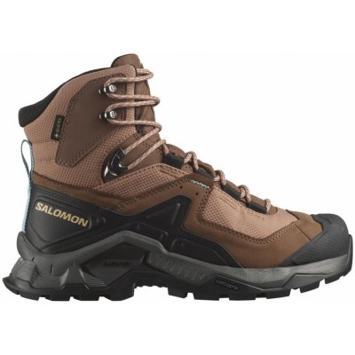 Salomon trekingová obuv Quest Element GORE-TEX L47157700 Mocha Mousse/Pewter/Marine Blue – Hledejceny.cz