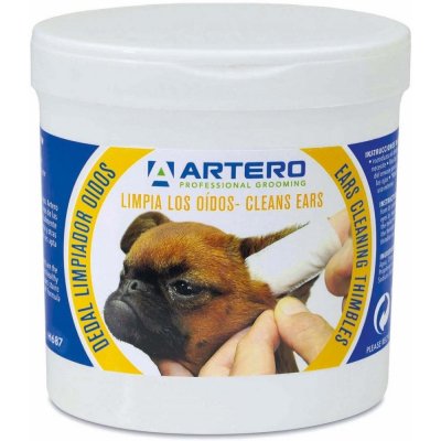 Artero Ubrousky na čištění uší pro psy a kočky EARS CLEANING 50 ks – Zboží Dáma