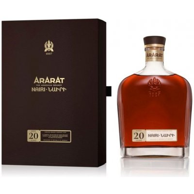 Ararat brandy 20y 40% 0,7 l (holá láhev)