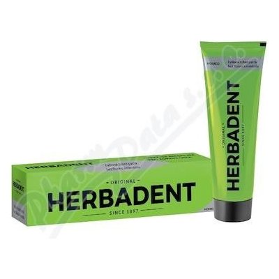 HERBADENT ORIGINAL Homeo bez mentholu 75 g – Hledejceny.cz