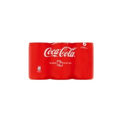 Coca Cola regular 6 x 150 ml – Zboží Dáma