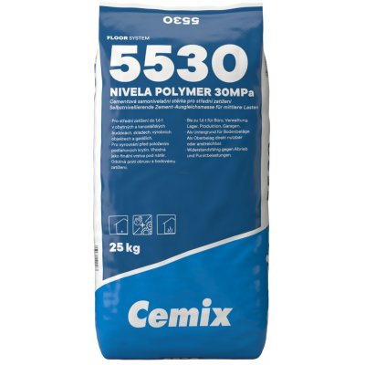 Cemix 5530 Nivela Polymer 25 kg – Zbozi.Blesk.cz