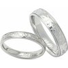 Prsteny Aumanti Snubní prsteny 180 Stříbro bílá