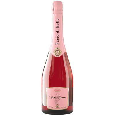 Bacio Di Bolle Pink Moscato 7% 0,75 l (holá láhev) – Zboží Mobilmania