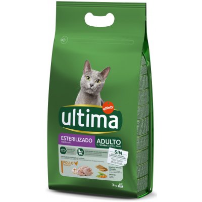 Ultima Cat Sterilized kuřecí & ječmen 2 x 3 kg