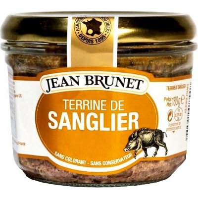 Jean Brunet Kančí paštika Premium Selection, 180 g – Zbozi.Blesk.cz