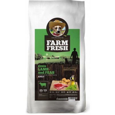 Topstein Farm Fresh Lamb & Peas Grain Free 20 kg – Zbozi.Blesk.cz