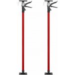 tectake 402399 2 teleskopické stavební podpěry stropní 115-290cm - červená – Zboží Mobilmania