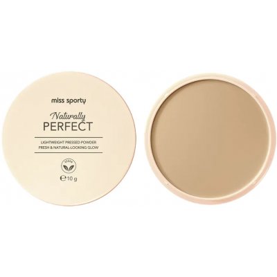 Miss Sporty Naturally Perfect kompaktní pudr 003 Natural 10 g – Sleviste.cz
