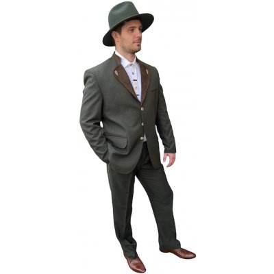 MATHIAS oblek s hnědým límcem – Zboží Mobilmania