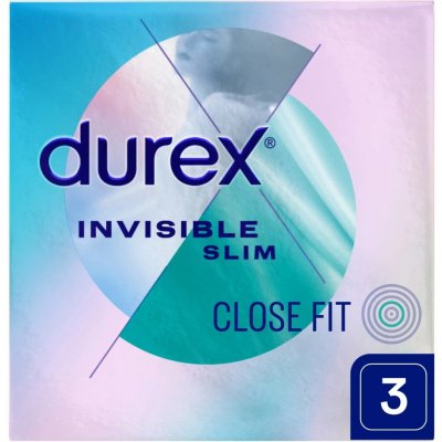 Durex Invisible Slim 3 ks – Zboží Mobilmania